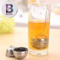 Filter Tea Ball Strainer Reusable Ball Shape Strainer Stainless Steel Mesh Infuser with Chain for Filter Tea Herbal Spice-Effective Durable. 