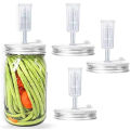 Fermentation Lid,Airlocks for Fermenting for Wide Mouth Mason Jar Fermenting Lids for Making Sauerkraut,Pickle,Hot Sauce. 