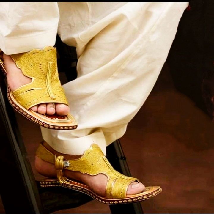 Tilly wali kheri, Traditional Lawa Khari Sandal For Men TC-007