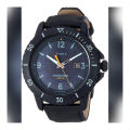 Timex Black Expedition Gallatin Solar Watch for Men-TW4B14700. 