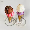 6Pcs Ice Cream Holder Stand Waffle Cone Holder Display Rack Ice Cream Cone Stand Small. 