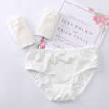 White triangle children's dance exams, pure cotton underwear for baby girls, ballet dancing girls. 