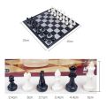 Board Game Folding Magnetic Chess Set Travel Chess Chessboard Training Game for Adults and Kids Education Toy. 