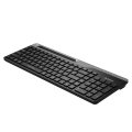 A4Tech FBK25 - NEW EDITION - QuietKey Silent Typing - Bluetooth & 2.4G Wireless Keyboard - Pairs upto 4 Devices - Smartphone Holder - Extra Color Plates - For PC, Laptop, Mobile, iOS, Android, Tablet, Smart TV, iPad. 