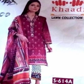 3 piece law suit with shafoon dupta khad