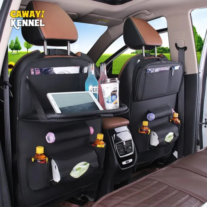 CAR%20BACK%20SEAT%20ORGANIZER%20WITH%20FOLDABLE%20TABLE%20TRAY,%20PU%20LEATHER%20CAR%20BACK%20SEAT%20ORGANIZER%20FOR%20BABIES%20TOYS%20STORAGE%20WITH%20FOLDABLE%20DINING%20TABLE%20HOLDER%20POCKET%20(1%20PIECE)%20-%20Image%203