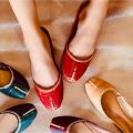 Wish Shoe - Leather Khussa Shoes For Women And Girls.. 
