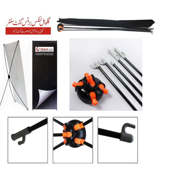 Panda X banner Flex Stand / Display Stand 2x5 for Marketing Promotions / Flex Standee / X Display Stand PanaFlex/ Flex standi