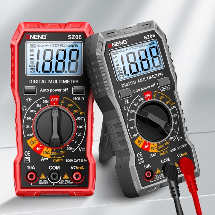 ANENG SZ06 AC/DC Voltage Digital Multimeter DC Current Resistance