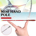 MeterMall 2.7-5.4m Mini Hand Fishing Rods Telescopic Ultralight Non-slip Carbon Fiber Fishing Pole Fishing Gear. 