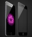 Apple Iphone 6 Plus Black Color Complete Tempered Glass. 