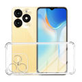 For Itel A70 Case Clear Shockproof Silicone Soft Cover Transparent Phone Cases. 