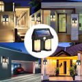 Solar Sensor Light Human Body Induction Light Operated Outdoor Wall Lamps Home Decorative Wall Lamp Lights Solar Garden Lights. 