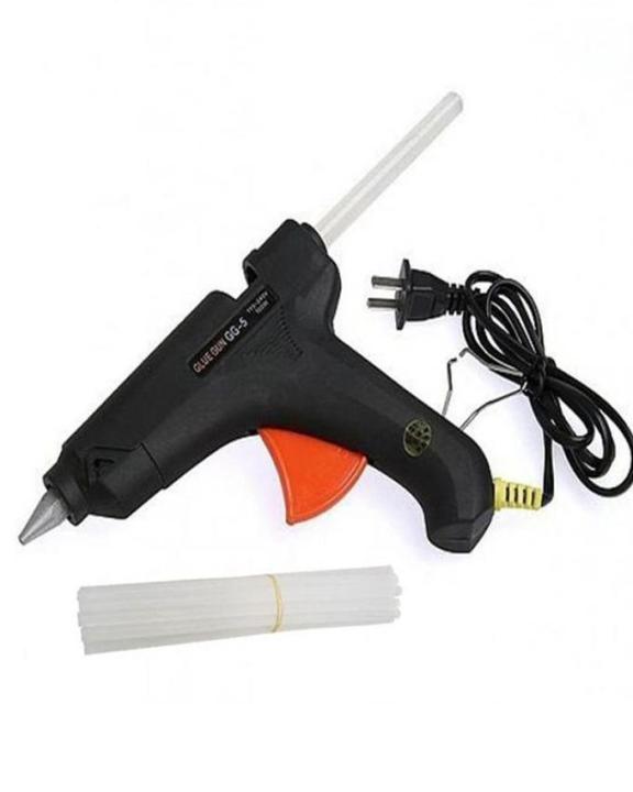Heavy Duty Hot Melt Glue Gun 60 Watt & 5 Glue Stick