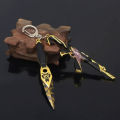 Valorant Keychains Champions 2023 Kunai Vandal Collection 10cm Game Metal Weapon Model Pendant Accessories Keychains Gifts Toys. 