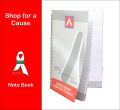 White Ribbon Note Book. 