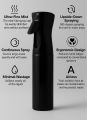 Continuous Mist Spray Bottle, Refillable, Ultra-Fine Versatile Sprayer for Hair Care, Makeup, Gardening, Plant Cleaning, and Daily Moisturizing, Perfect for Salon, Cosmetic Perfume, Barber, and Beauty Use 300ml. 