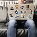 Bleach Anime Stickers Decals Skateboard, Laptop, Suitcase, Motorcycle 10/25/50Pcs. 