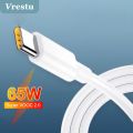 Original OPPO Super VOOC 5A 65w Type C or Micro USB Rapid 1 Meter Cable Data Cable 1M 1 Meter Super Quick Charge Cable USB Type C or Micro USB for OPPO Reno 2 Reno 3 Reno 4 Reno 5 Reno 6 F17 F19 & A Series Find X with Super Flash VOOC. 