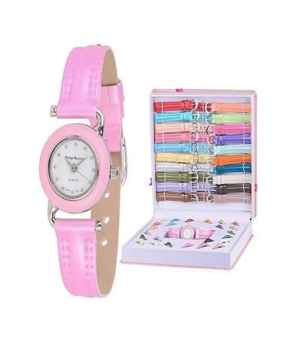 Interchangeable%20Watch%20Gift%20Set%20In%20Box%20For%20Girls%20-%206%20Dial%20&%20Strap%20-%20Image%203