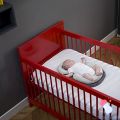 Infant Support Head Pillows, Sleep Mat Crib, Newborn Baby Lounger Pillow for Sleeping, Babies Bed Mattress Cribs, Prevent Flat Head, Easy Cleaning Sleeping Lounger, for 0-12 Months Baby Lounger. 