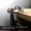 NEW Arrival 3.5" Aluminum Miniature Small Jewelers Hobby Clamp On Table Bench Vise Mini Tool Vice Multi-Functional. 