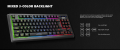 Marvo Branded K607 RGB Backlit Gaming Keyboard 25 Anti Ghosting Keys and Durable Membrane. 