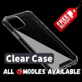 Phone Case For 7/8 + / 11 / Pro /- max /12 /13 / 14 / 15 / 16 /17/18 12min/ 13min Luxury Shockproof Transparent Case Bumper Back Cover Tranaparant Case Bumper Back Cover Tranaparant Clear Phone Back Cover. 