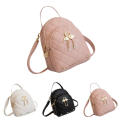 Mini Backpack for Women Cute Swan Hanging Embroidery Small Backpack Purse Girls Leather Bookbag Ladies Satchel Bags. 