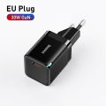 Baseus 30W GaN Charger PD Fast USB Type C Charger Support USB C PD3.0 QC3.0 Quick Charging For iP 13 12 Pro Max Tablets. 