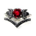 Fashion Jewelry Rings bague coquillage Emerald Gold Plated Gemstone Couples 925 Azurfa Ring With Black Stone Price In Naira. 
