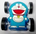 Mini Doraemon Friction Powered Car Toy Pack of 2 for Kids and Boy-2 Side Vehicle 1 Doremon 1 spider Toy. 