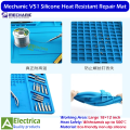 Mechanic V51 18×12 Inch Heat Resistant Silicone Soldering Mat 500℃ ESD Non-Slip Repair Pad for Mobile Phone & Electronics Repair by Electrica. 