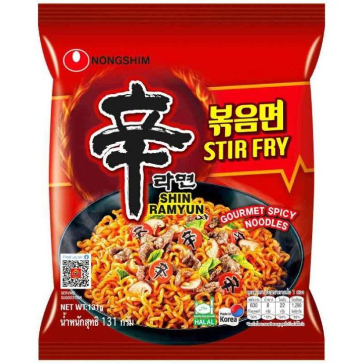 Nongshim Shin Ramyun Stir Fry