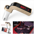 4-in-1 CAR G7 Bluetooth FM Transmitter With USB Flash Drives /TF MP3 Music Player Bluetooth Car Kit USB Car Charger With Box MP3 Car FM Modulator. 