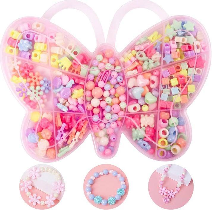 Daraz Pk Name Bracelet Making Kit Butterfly Beads Container Toys