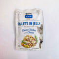 Imported Brit Care Cat Food – Fillets in Jelly – Fine Trout & Cod, Choice Chicken with Cheese, Hearty Duck & Tender Turkey – (85g Each). 