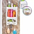 Caddy corner shampoo rack. 