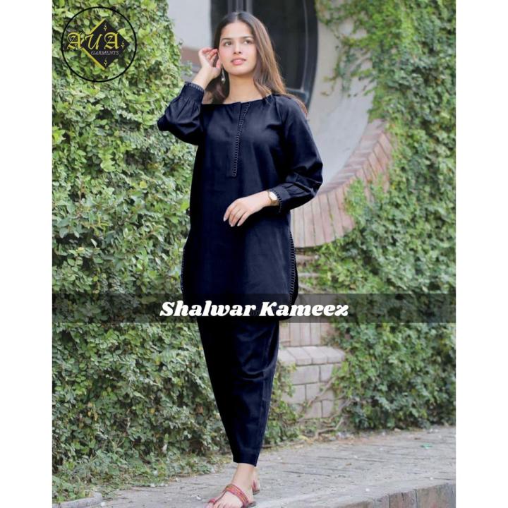 AUA GARMENTS 
ALLHAMDULLILAH😍
New Article Launched🥰
LADIES KURTA PAJAMA 
 4 COLOR AVAILABLE 
BLACK BLUE MEHROON BROWN 
MEASURMENT 

MEDIUM 

CHEST 20
LENGTH 36
TROUSER LENGTH 38

LARGE 

CHEST 21
LENGTH 38
TROUSER LENGTH 40

FABRIC:-100% COTTON