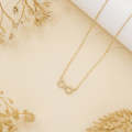 Elegant Infinity Stone Necklace Premium Quality Jewelry Perfect Gift for Women. 