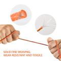 FG Outdoor 4mm Reflective Camping Tarp Tent Rope Runners Velarium Guy Line Cord Wind Rope 10M for Camping Tent Awning Canopy #425102. 