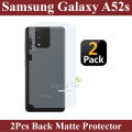 2Pcs Samsung Galaxy A52s Matte Protection Soft Skin Sheet Soft Film Back Protector For Samsung Galaxy A52s. 