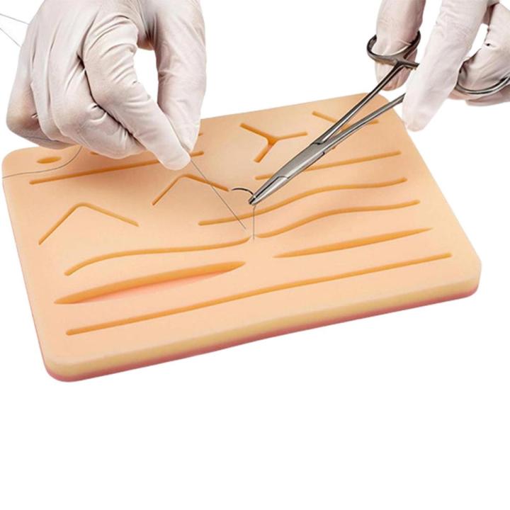 Skin Suture Training Pad For Students Artificial Tissue Model For  Training  Wound Training Pad Trauma Training Silicone Mold Silicone Suture Pad For  Training