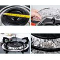 10Pcs/Set Aluminum Foil Stove Burner Protector Cover Square Round Oven Stove Top Oil Proof Cleaning Pad. 