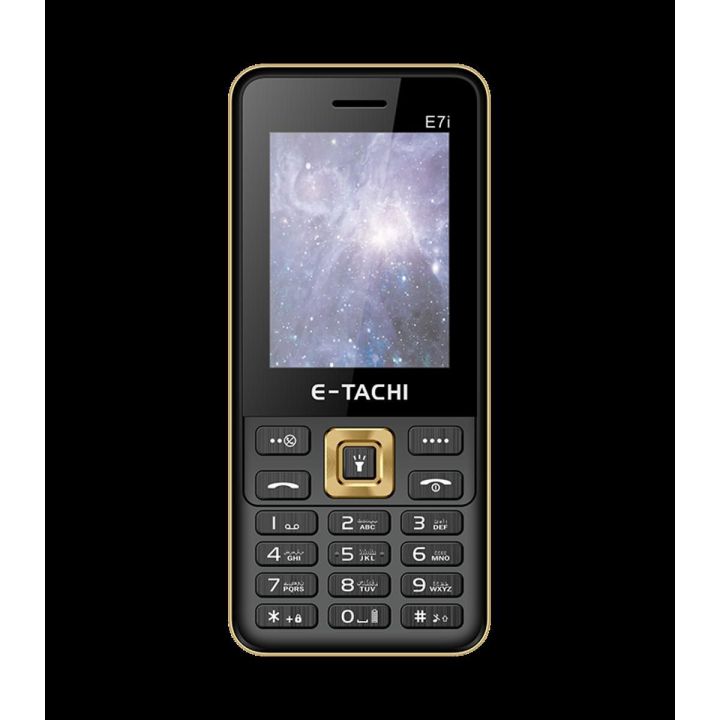 E Tachi E7i Mobile Phone Powerful Battery Loud Speaker Torch - Dual SIM ETachi Brand Warranty