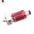 MK8 Assembled Extruder Hot End kit for ANYCUBIC Mega Zero 2.0  1.75mm 0.4mm Nozzle printer aluminum heating block. 