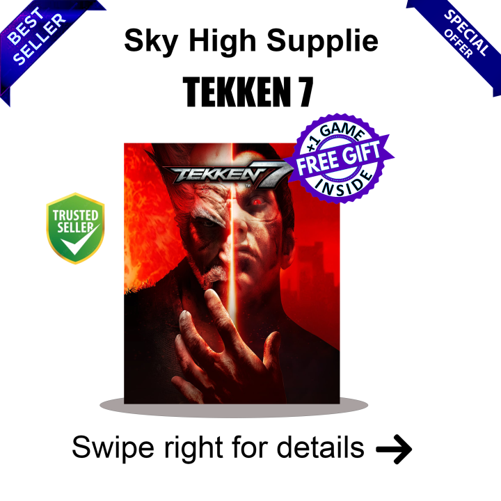 TEKKEN 7 - GAME FOR PC (GOOGLE DRIVE/ MEDIAFIRE) - QR CODE
