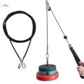 Adjustable Fitness DIY Pulley Cable Rope Arm Back Forearm Strength Workout Accs. 