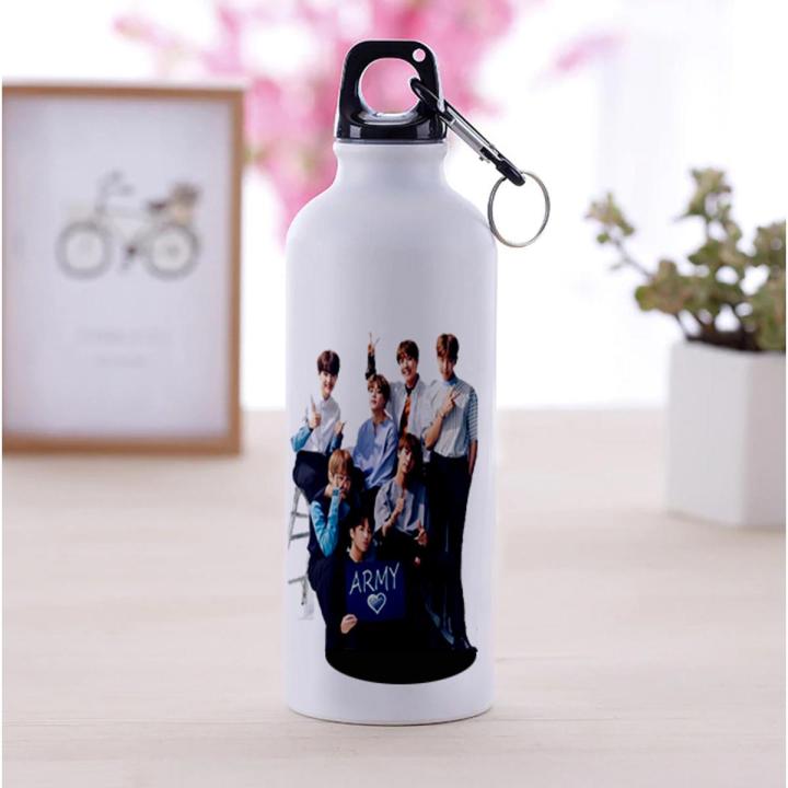 BTS ARMY Bottle Stainless Steel Kpop Members Water Bottle