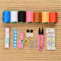 Sewing Box Kit Set thread, Needle,Hand Tape ,Scissor Storage universal sewing accessories. 